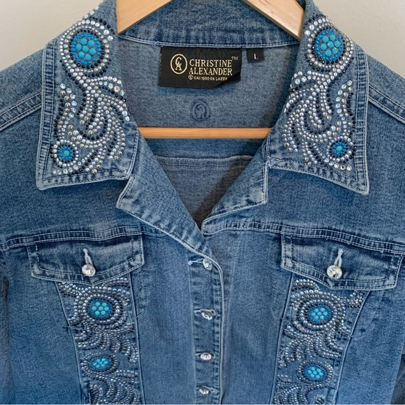 Christine Alexander Jackets & Blazers - Christine Alexander Denim Jacket